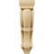 Ekena Millwork 7"W x 8 1/2"D x 26"H Medium Jumbo Traditional Wood Corbel, Alder CORW07X09X26TRAL - alternate 3